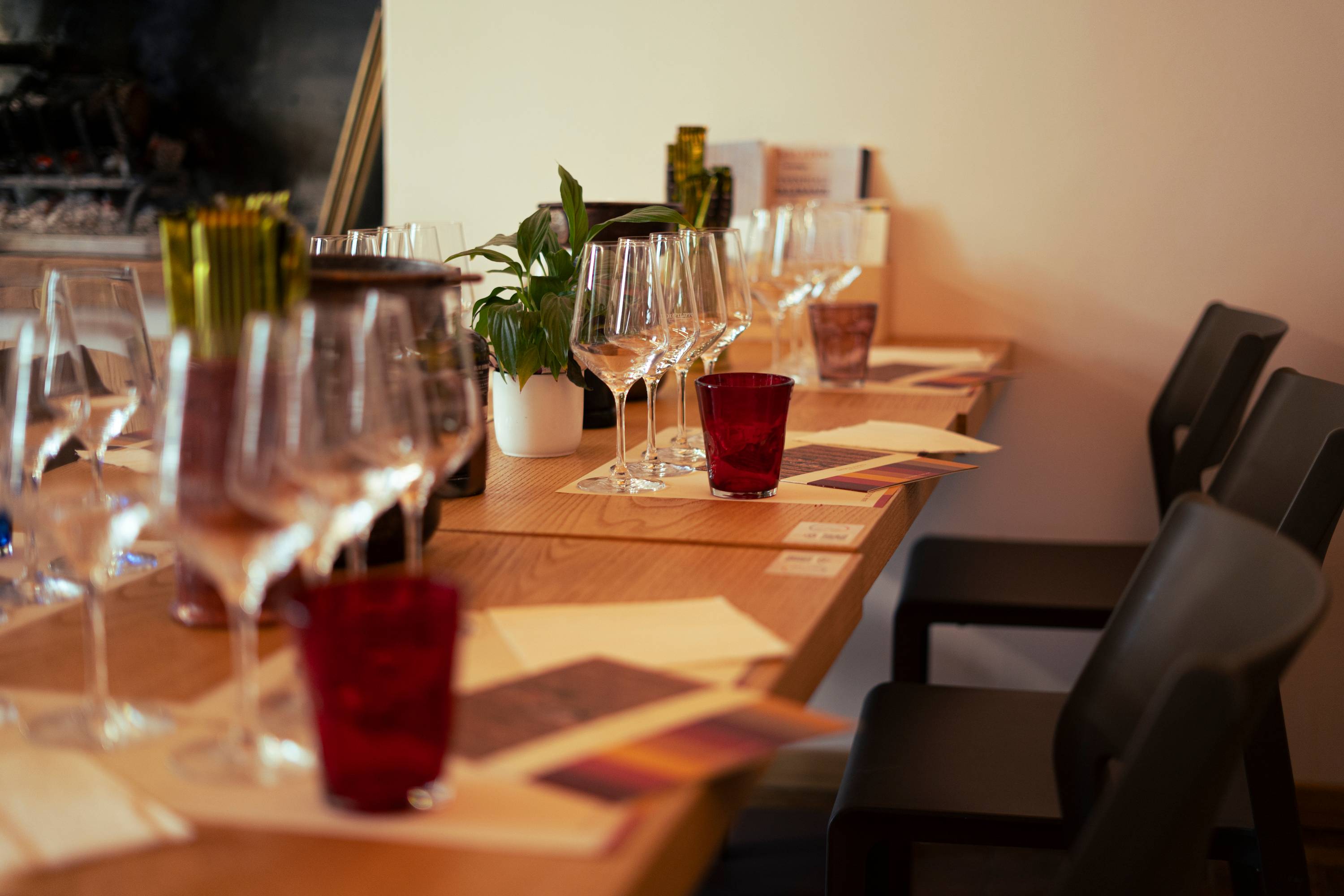 Trotting through the vineyards with appetizers