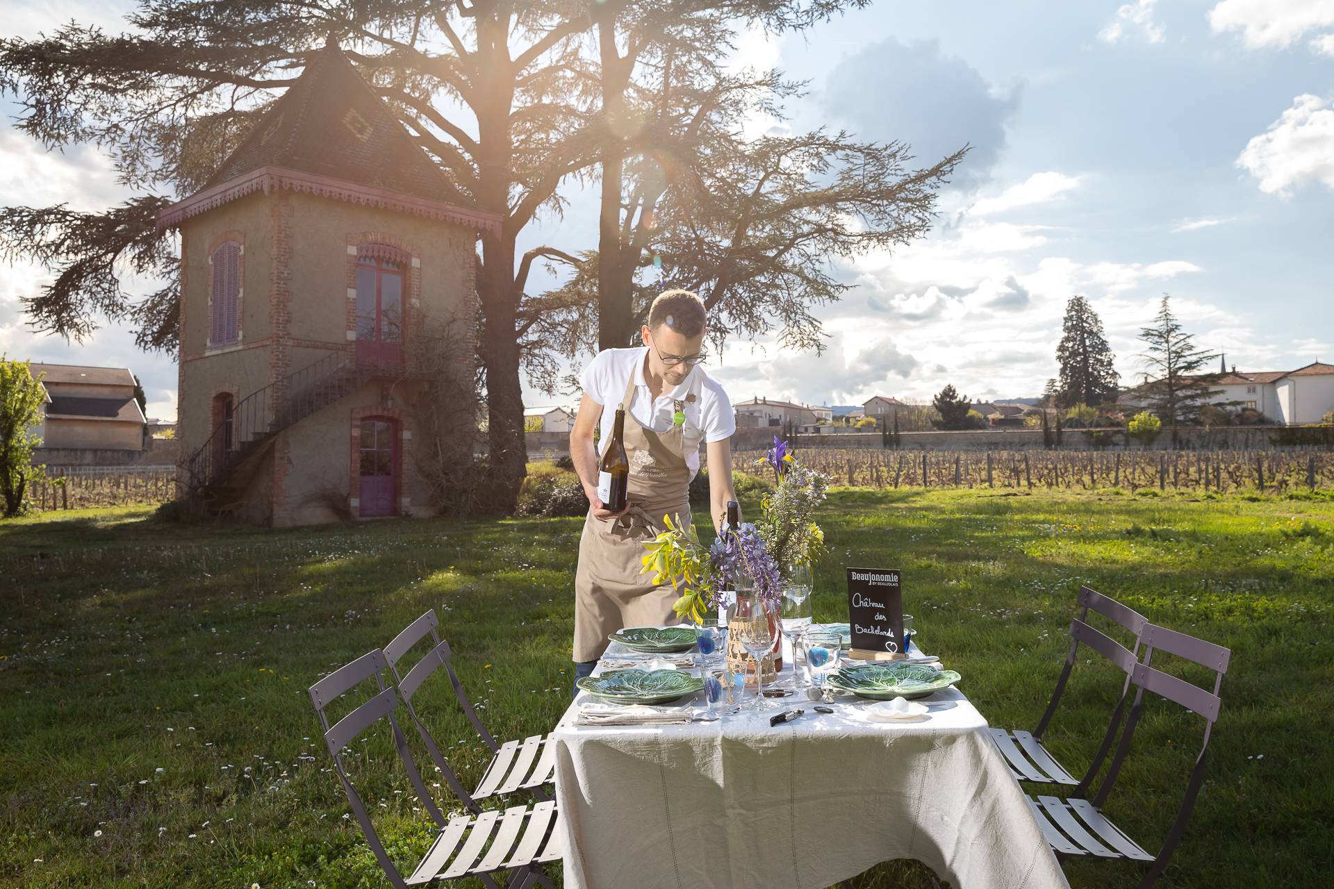 The “Elegance” meal by Auberge du Cep