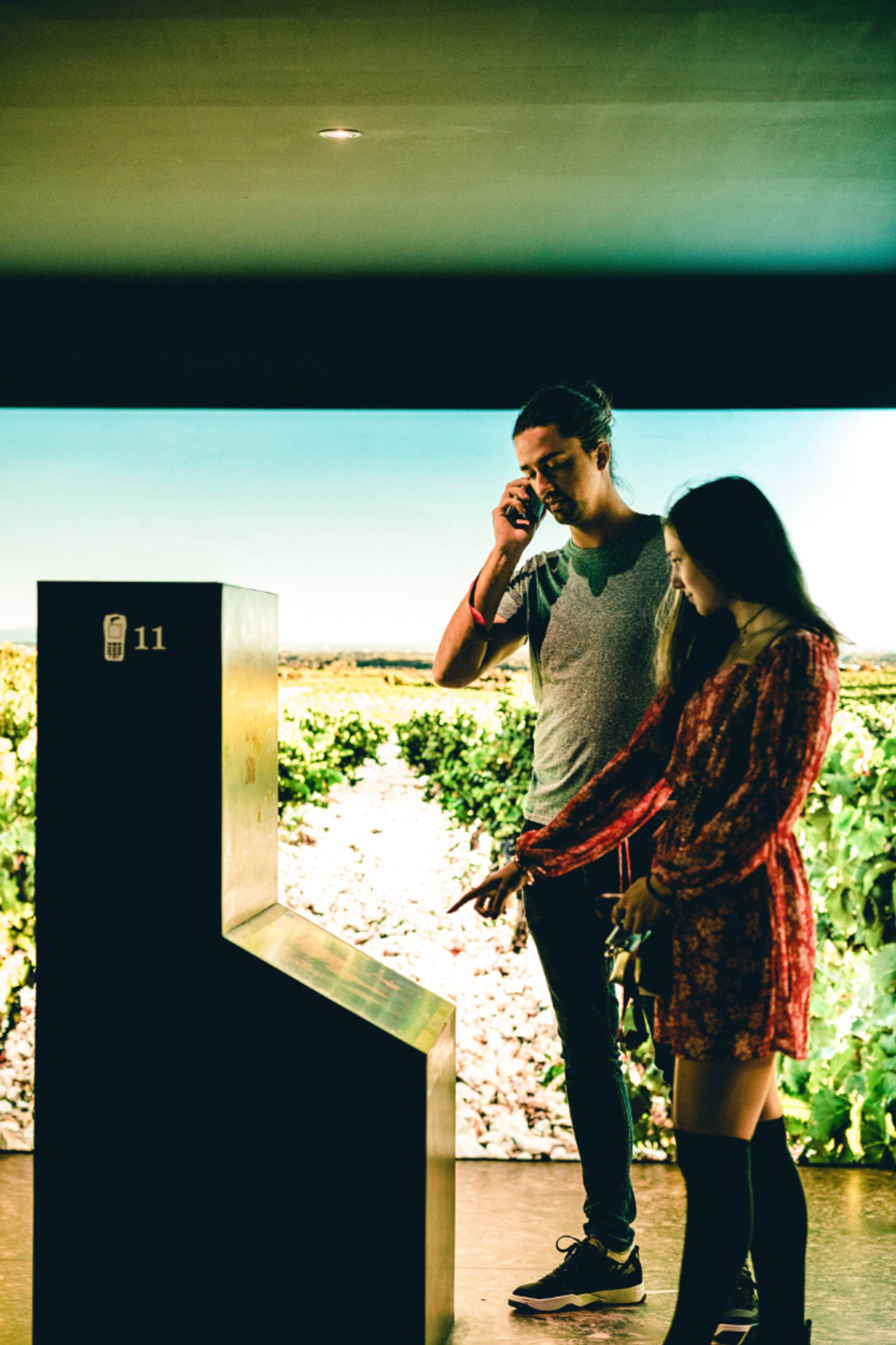 The discovery trail at Maison Brotte