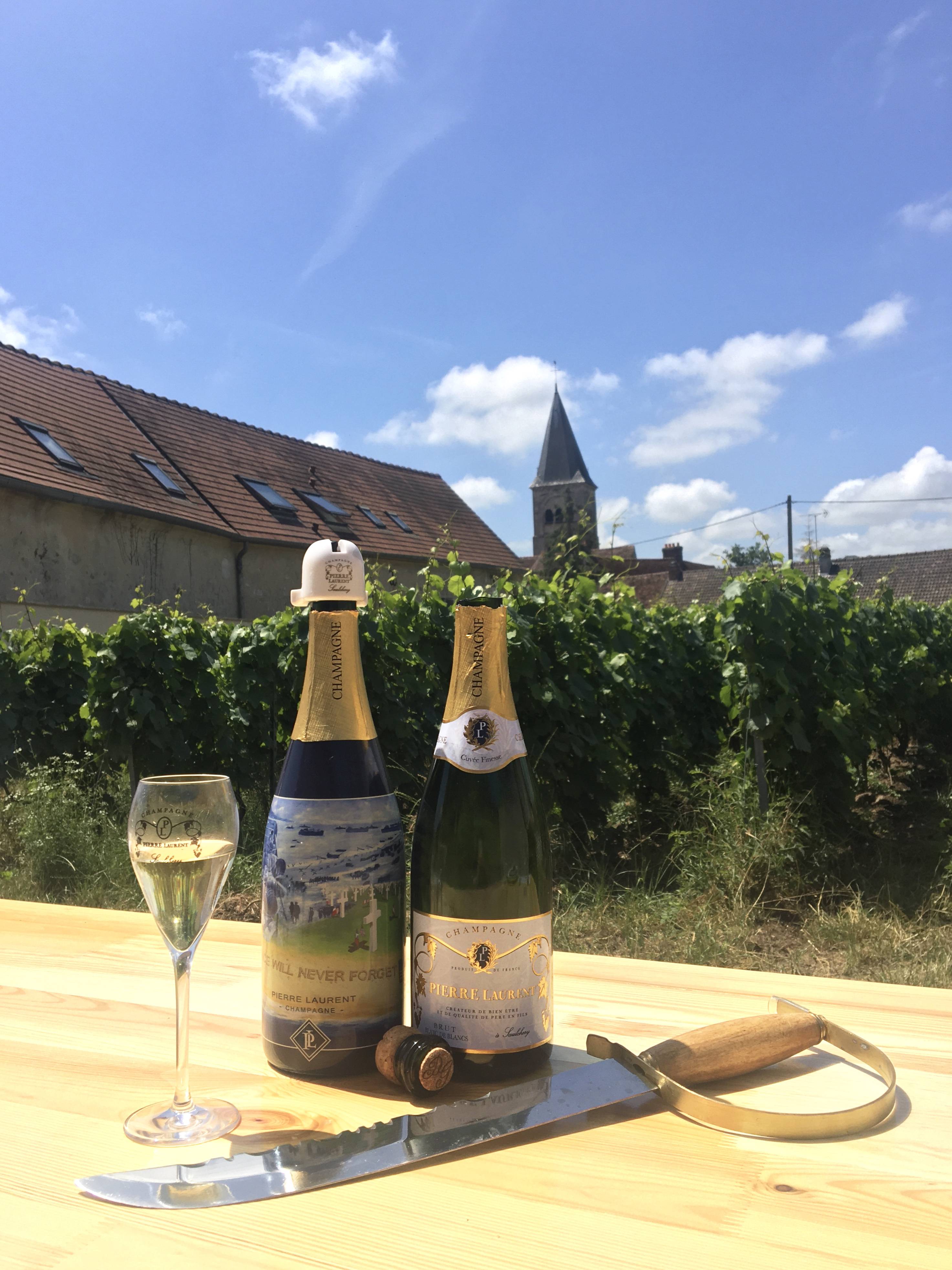 Champagne Sabering Demonstration & Tasting