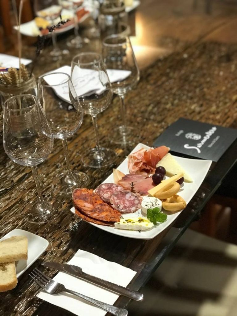 Visit and tasting with pairing of sausages and cheeses