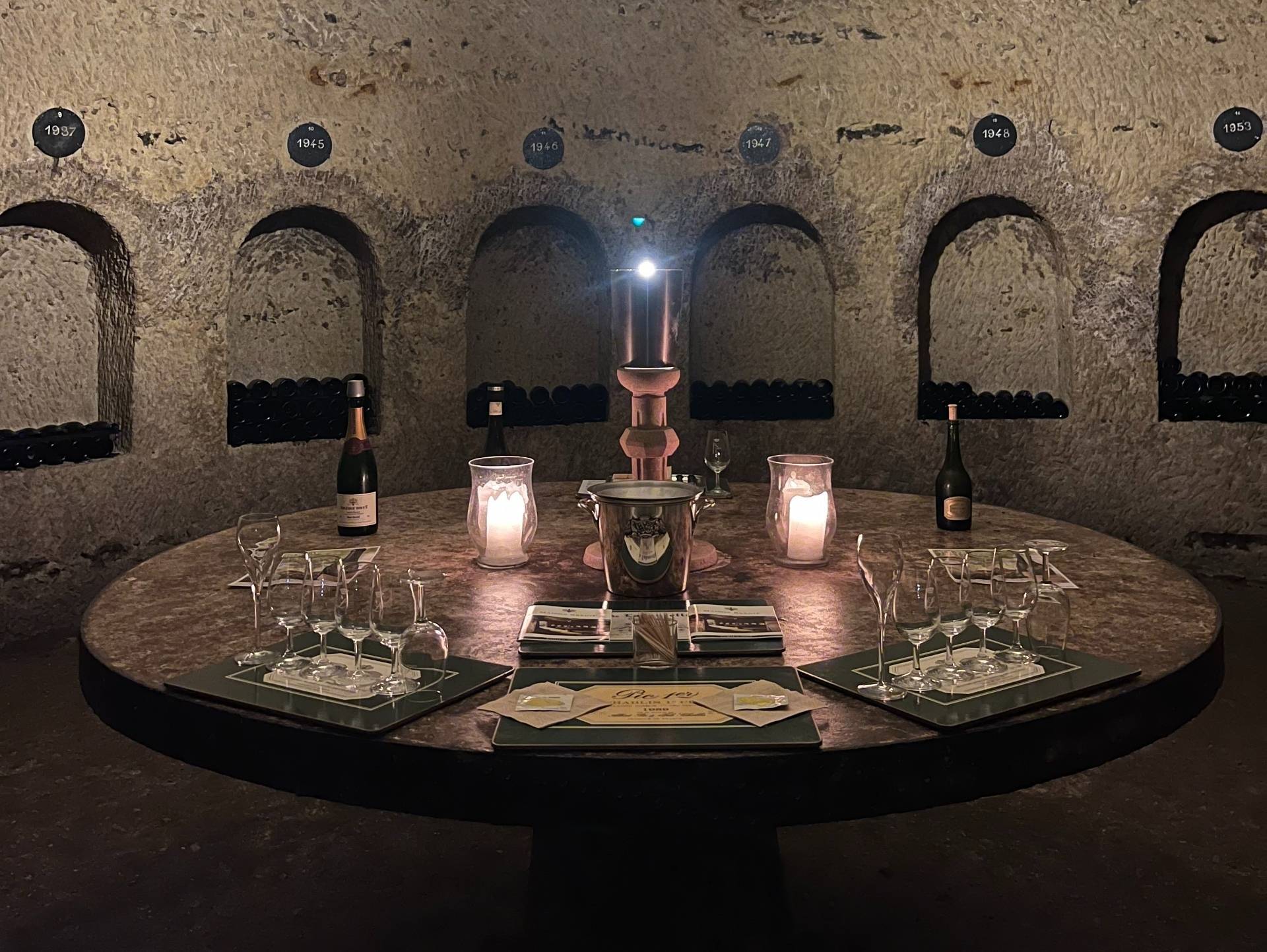 Visit and tasting inside the Rotunda