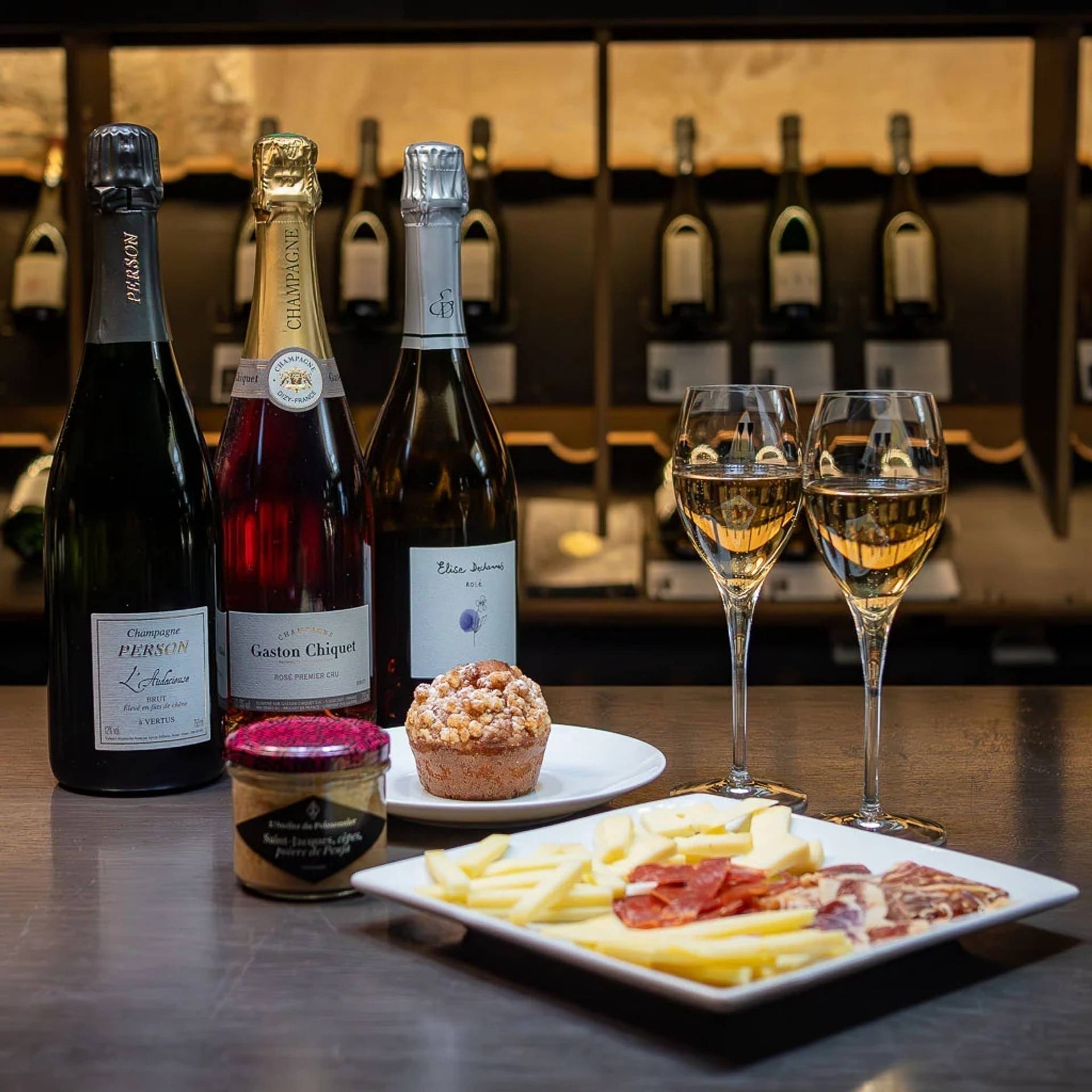 Flavor & Sparkling – Food & Champagne Pairing