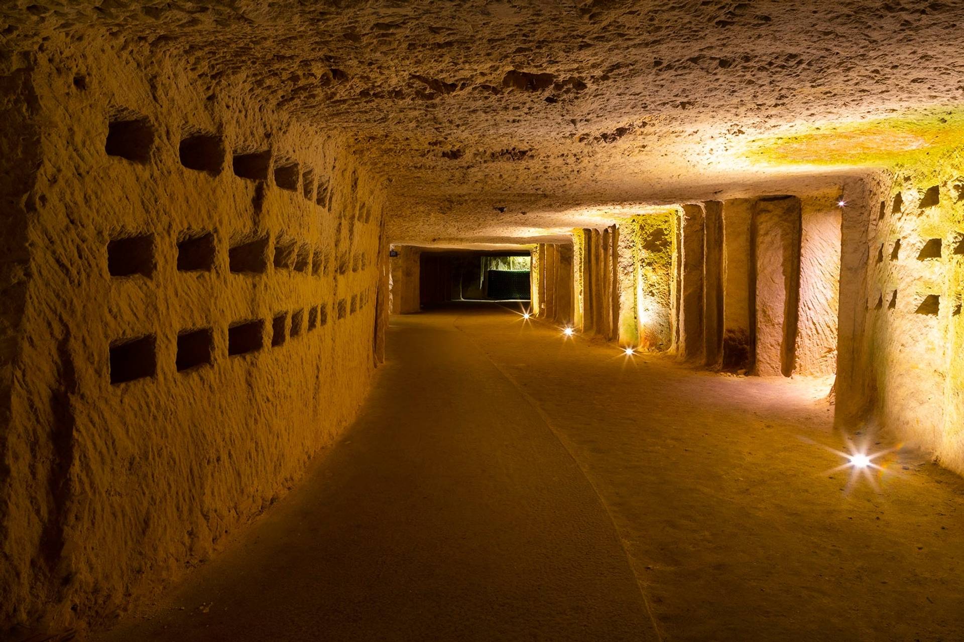 Troglodyte cellars and Loire Valley wine