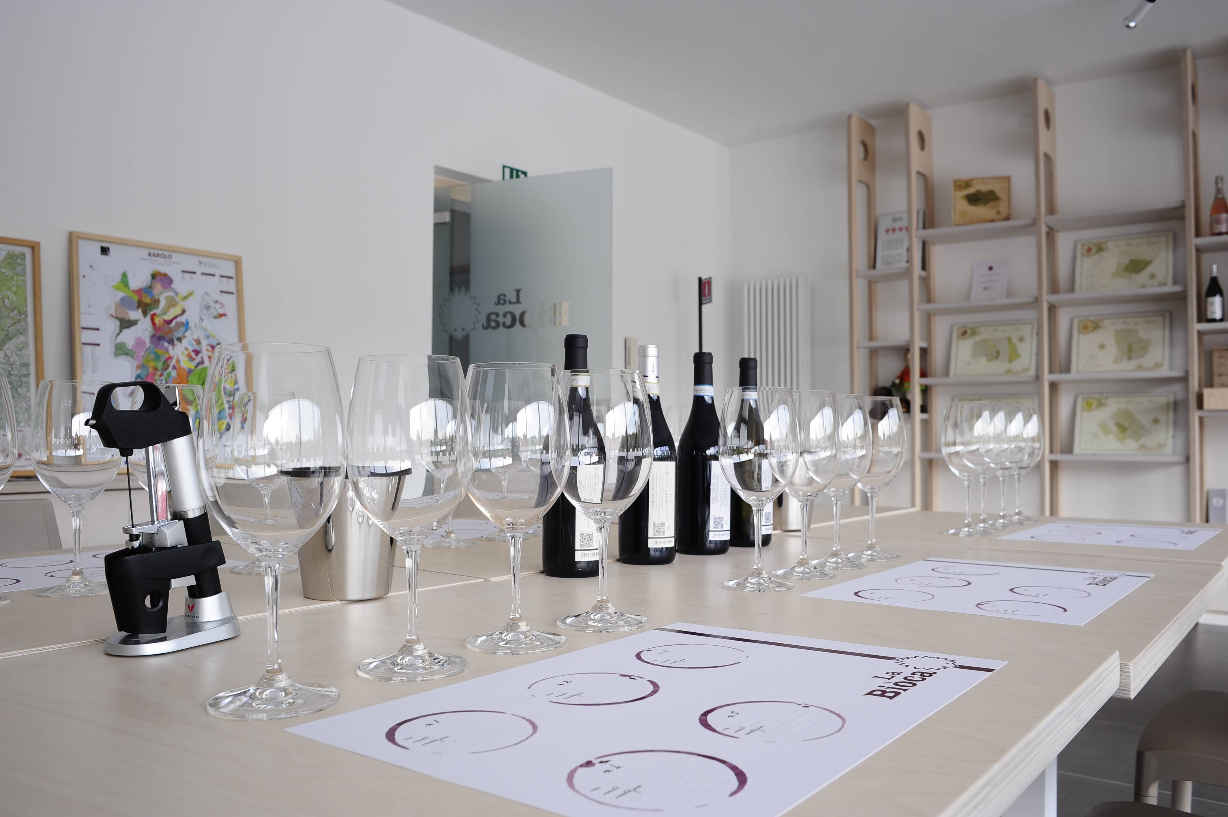 The visit and tasting of 4 wines