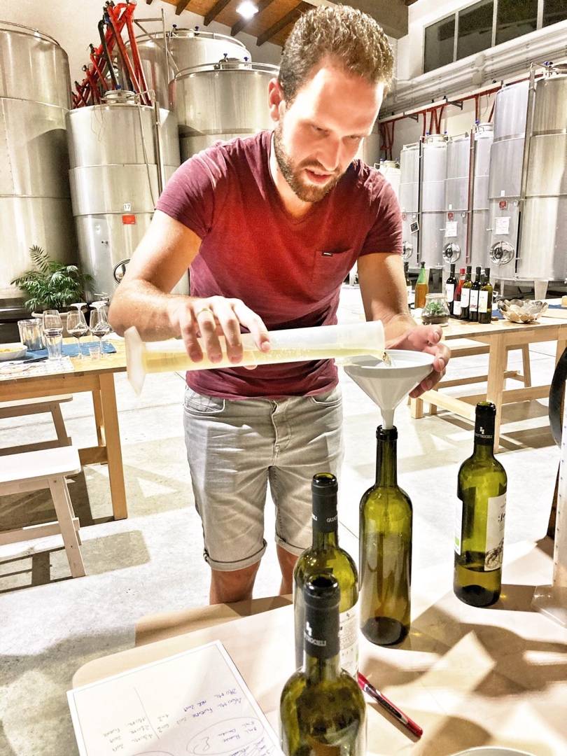 Create your own wine blend