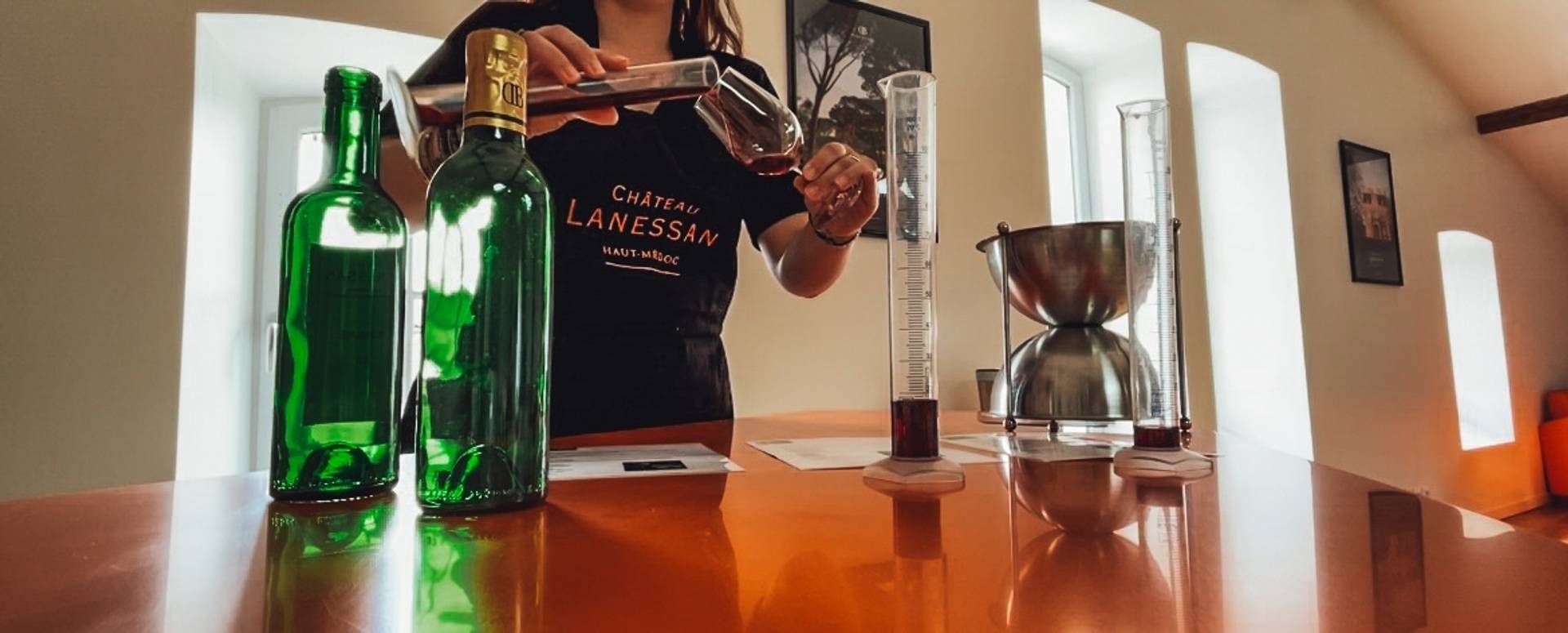 Blending workshop: Challenge to create your own wine