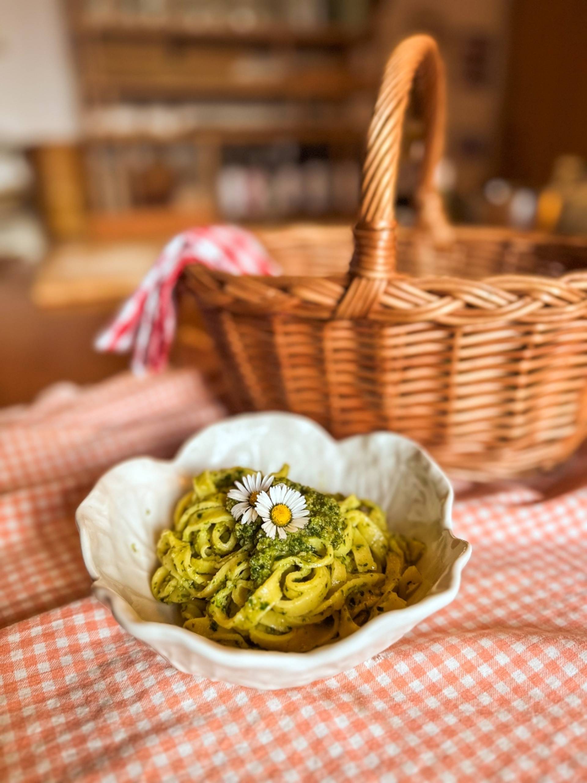 Foraging for organic wild herbs and Cooking Class