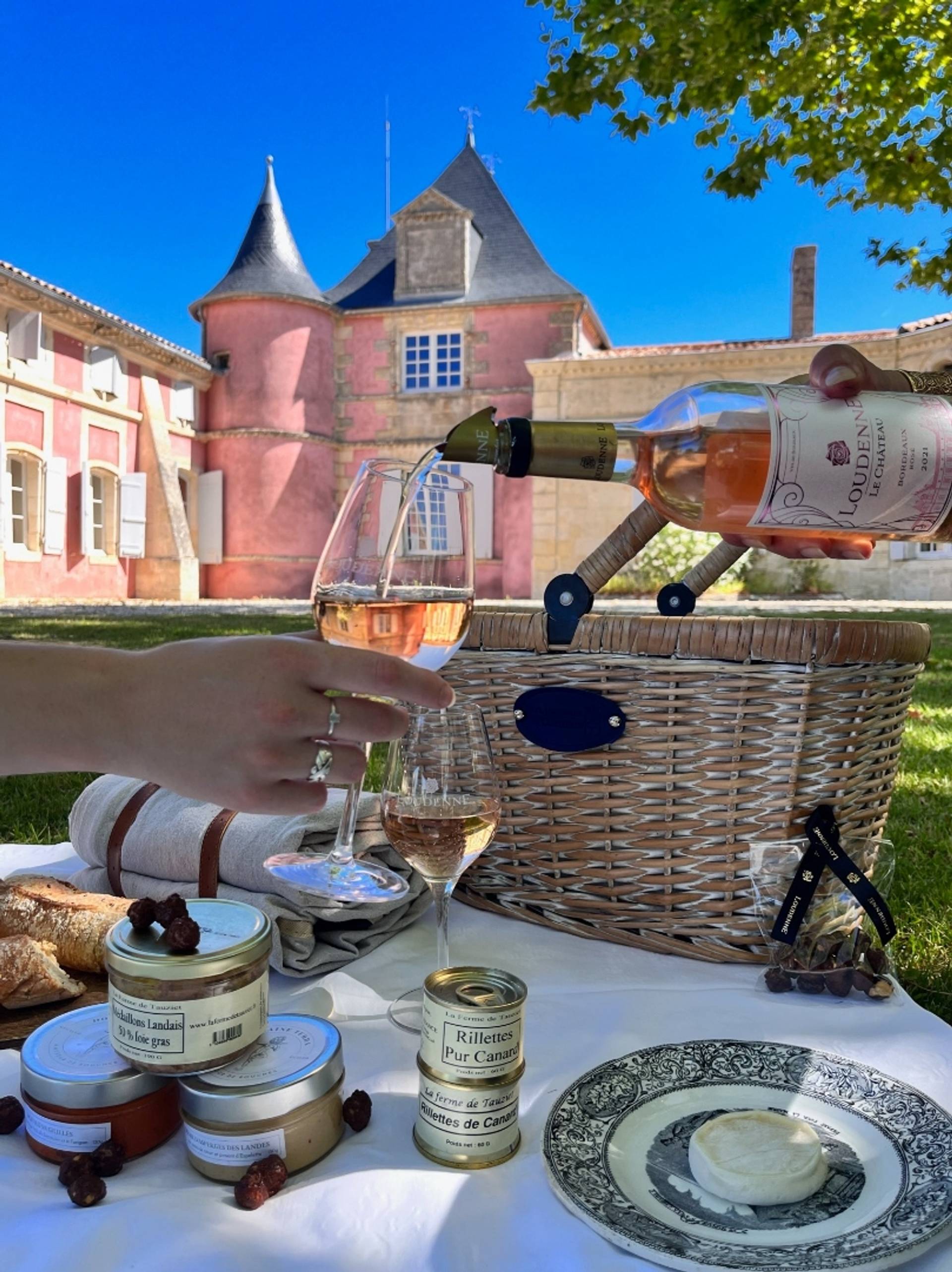 Visit and Picnic at Loudenne Castle