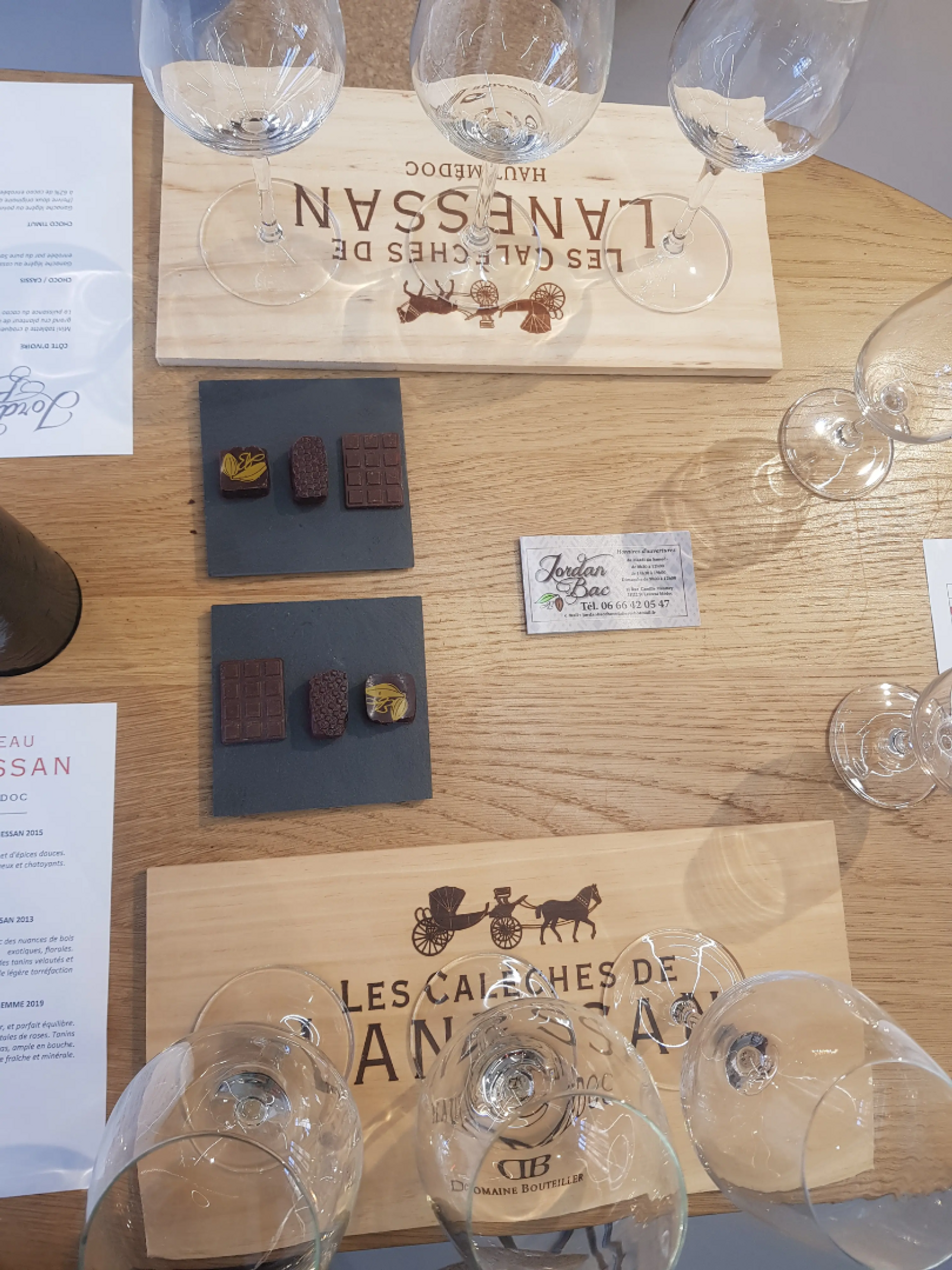 Wine & Chocolate Pairings + Guided Tour