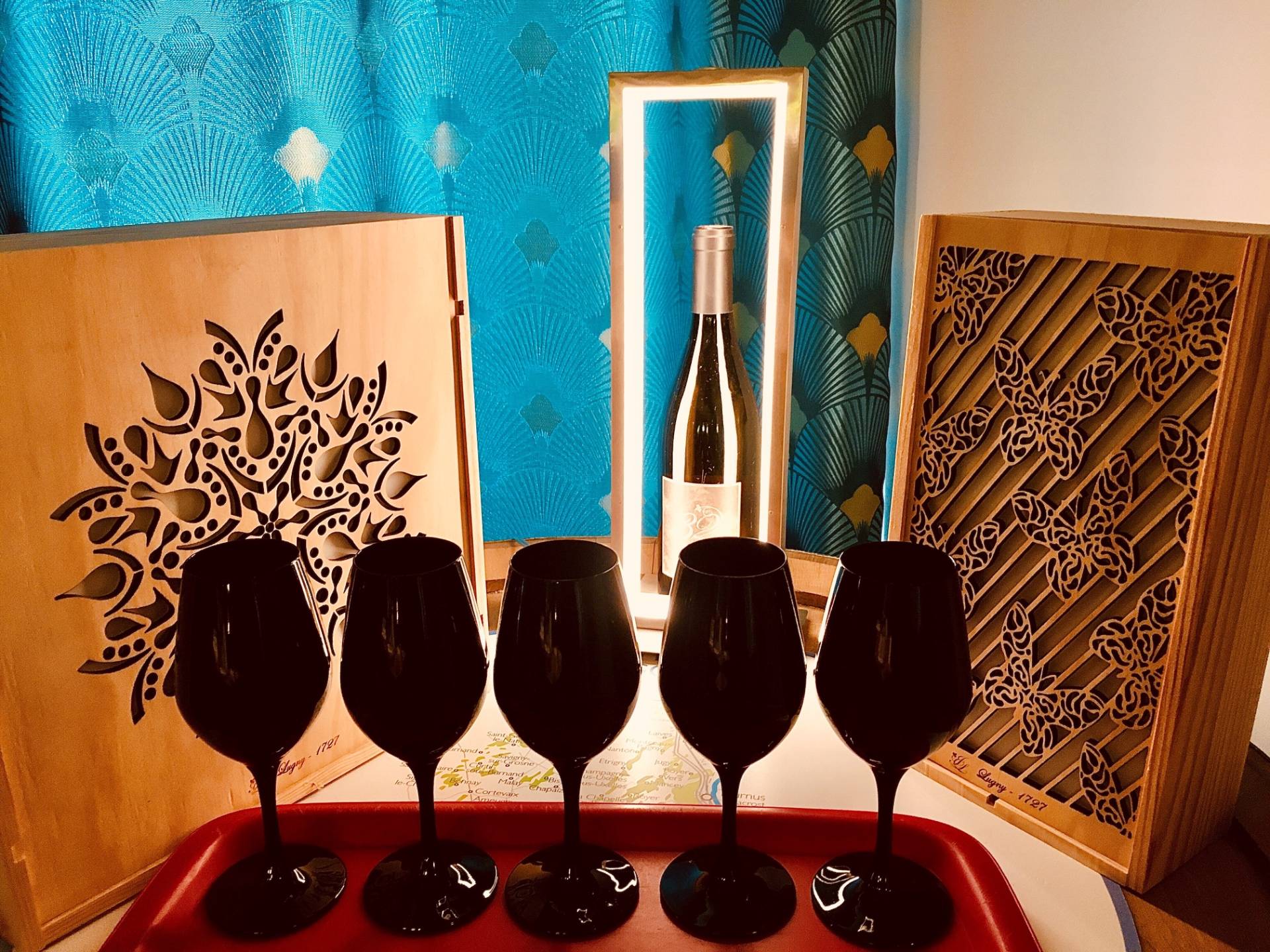 Blind tasting in Burgundy