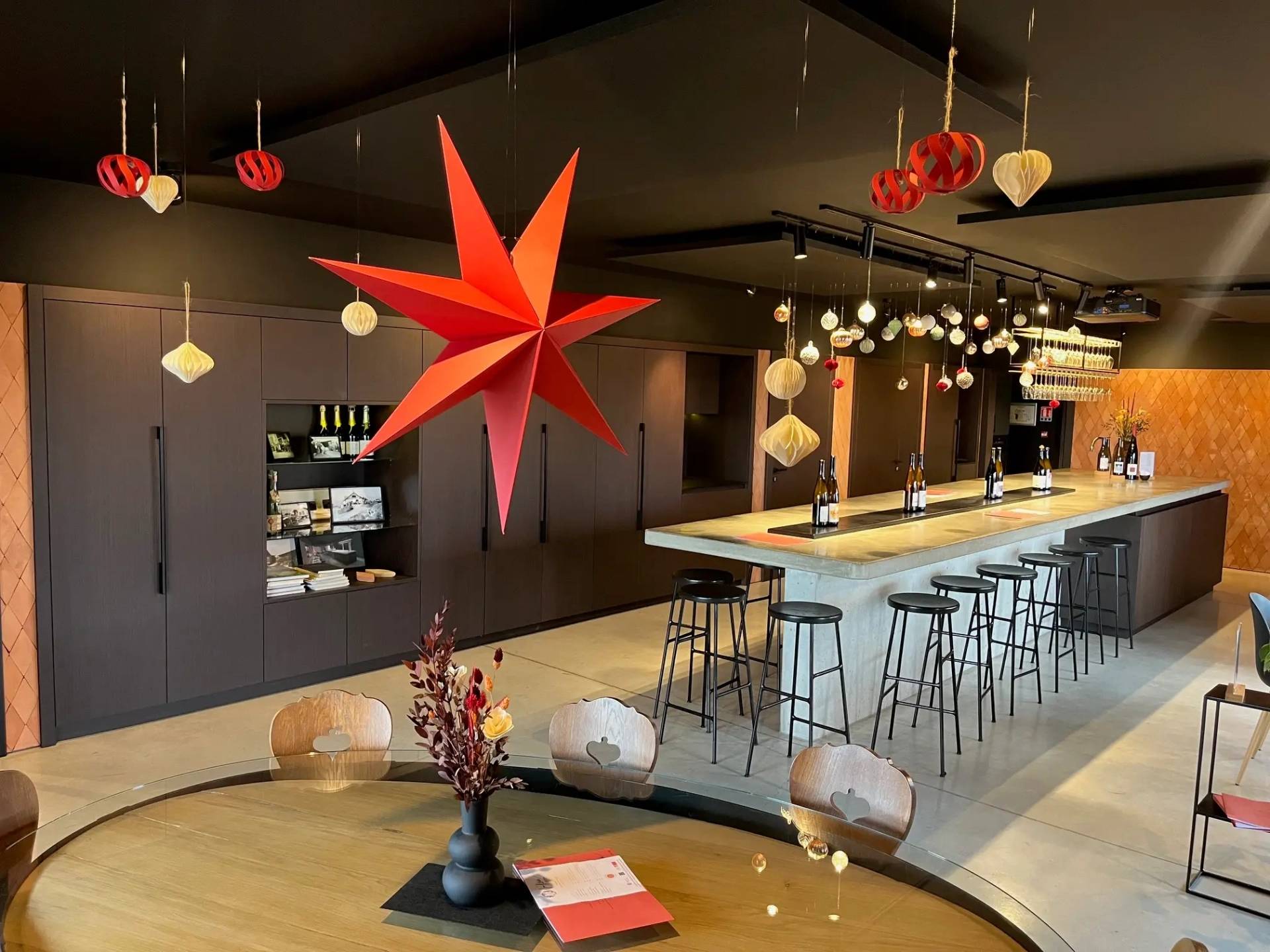 Christmas Lunch at Maison Jean Huttard