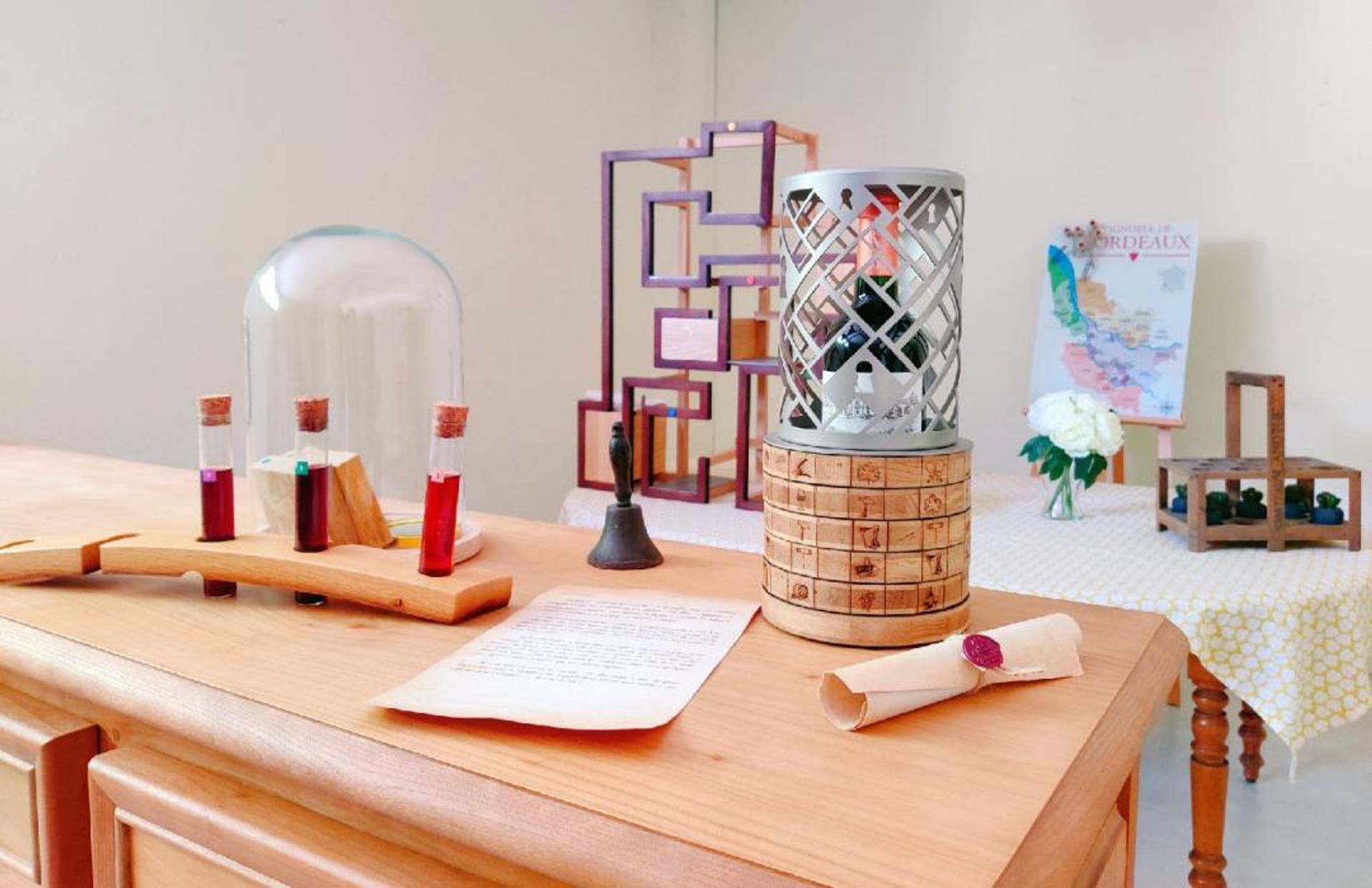 Between escape game and tasting…