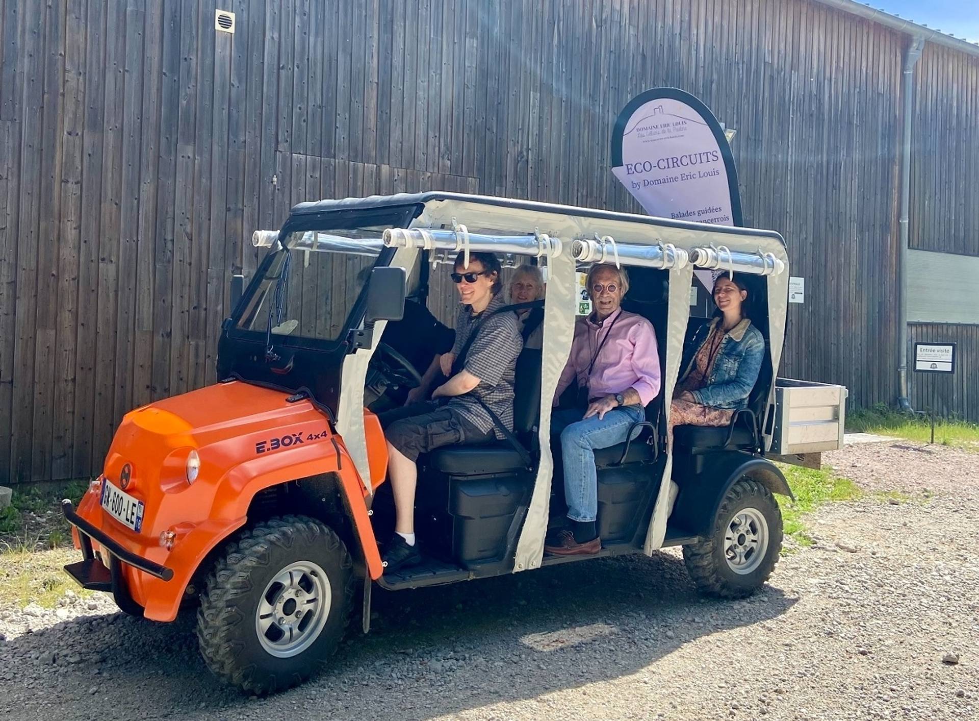 Eco-tour between vineyards and Crottin de Chavignol
