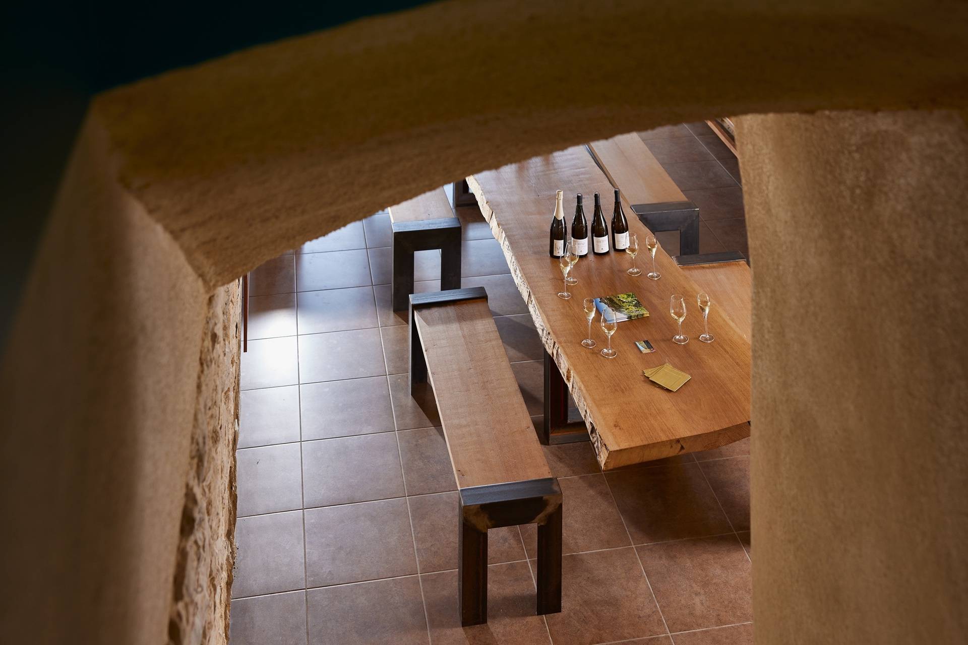 Tasting at the estate